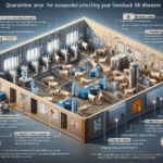 Área de Quarentena para Animais Suspeitos: Protegendo sua Produção de Doenças