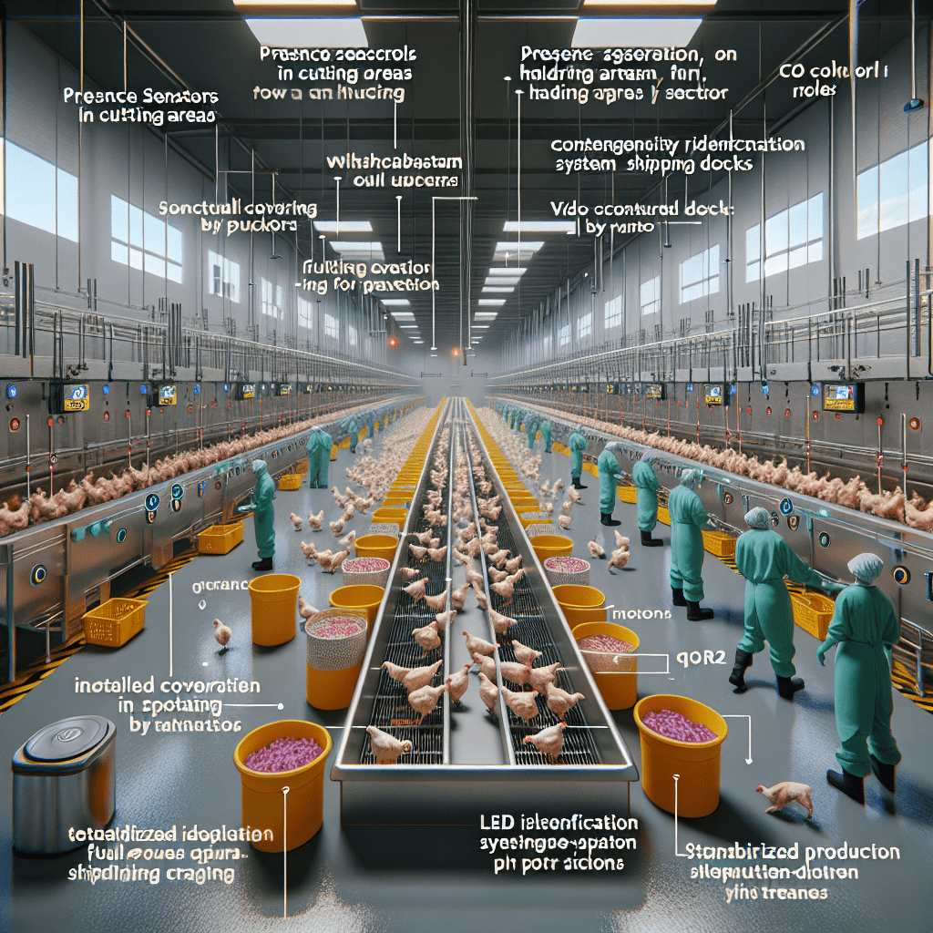 Area de Quarentena para Frangos Suspeitos Protocolos e Importancia na Industria