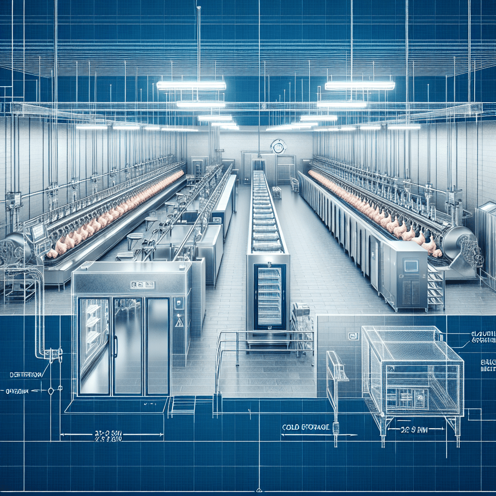 Como Projetar Câmaras Frias para Carne de Frango: Melhores Práticas e Normas 1 Como Projetar Camaras Frias para Carne de Frango Melhores Praticas e Normas