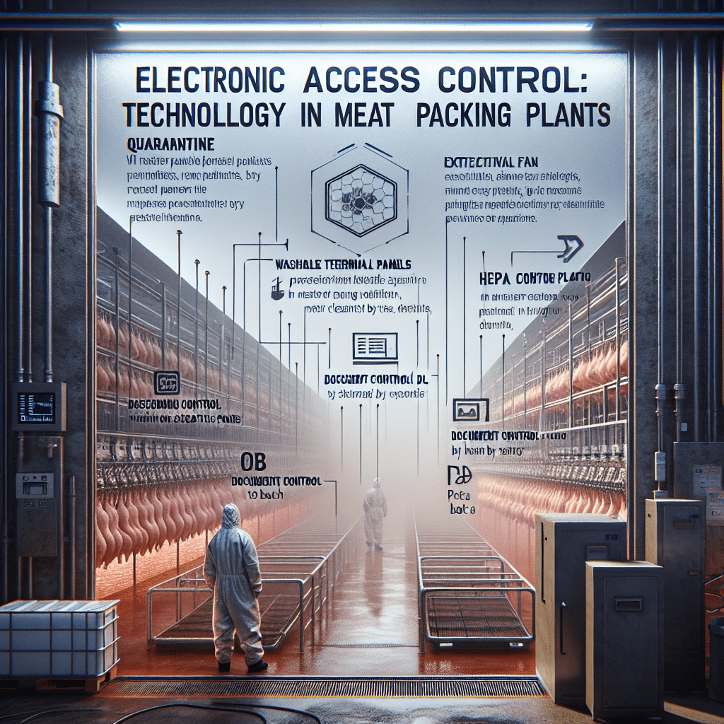 Controle Eletrônico de Acesso: Tecnologia e Segurança em Frigoríficos 1 Controle Eletronico de Acesso Tecnologia e Seguranca em Frigorificos