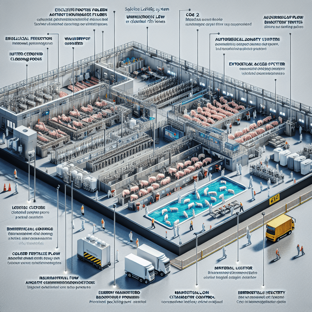 Controle de Fluxo de Pessoal e Produto Eficiencia na Logistica de Abatedouros