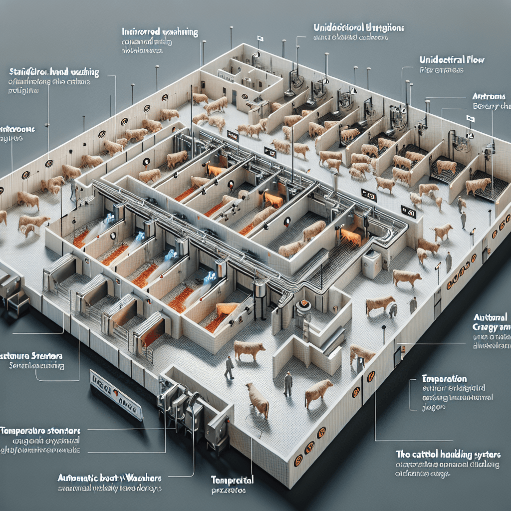 Cortinas sanitarias em frigorificos eficiencia na higiene e seguranca