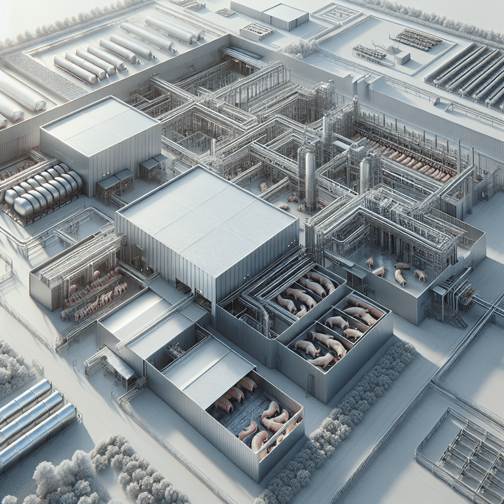 Estrutura Metalica Galvanizada Vantagens para Abatedouros de Suinos