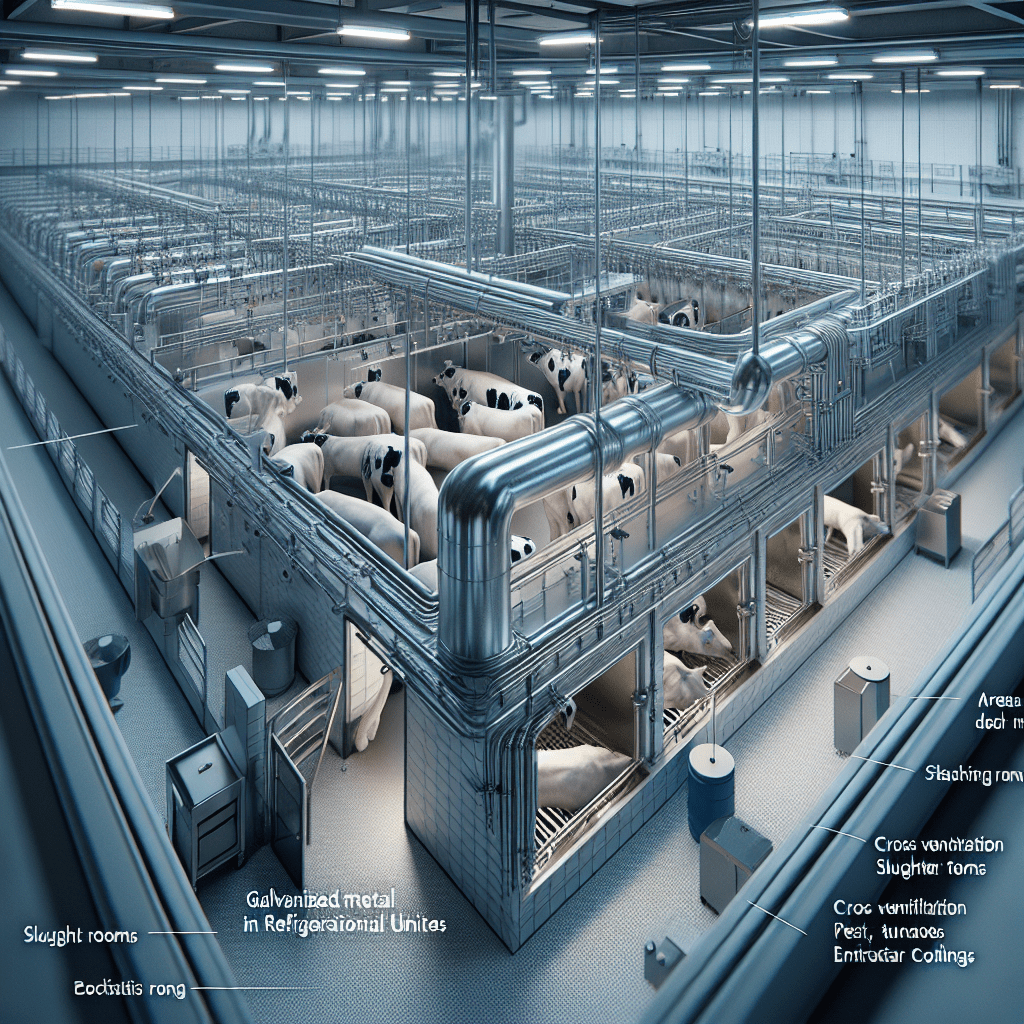 Estruturas Metálicas Galvanizadas em Frigoríficos: Vantagens e Aplicações 1 Estruturas Metalicas Galvanizadas em Frigorificos Vantagens e Aplicacoes