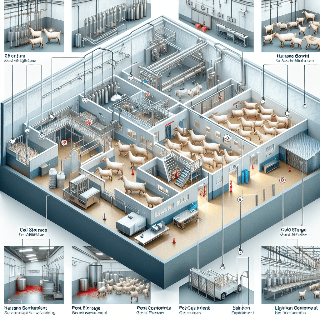 Guia Completo para Montar um Frigorífico de Caprinos: Passo a Passo 1 Guia Completo para Montar um Frigorifico de Caprinos Passo a Passo