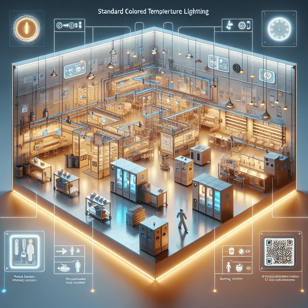 Iluminacao com Temperatura de Cor Padronizada Como Isso Melhora o Ambiente de Trabalho