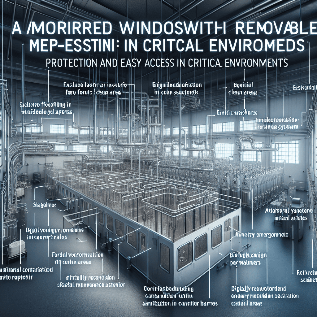 Janelas Blindadas com Tela Removivel Protecao e Facilidade de Acesso em Ambientes Criticos