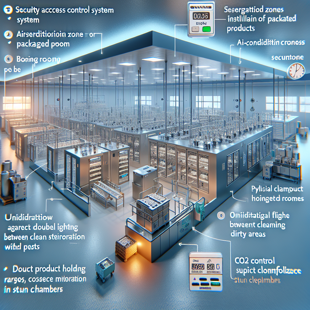 Melhores Praticas para Instalacao de Camaras Separadas para Produtos Embalados