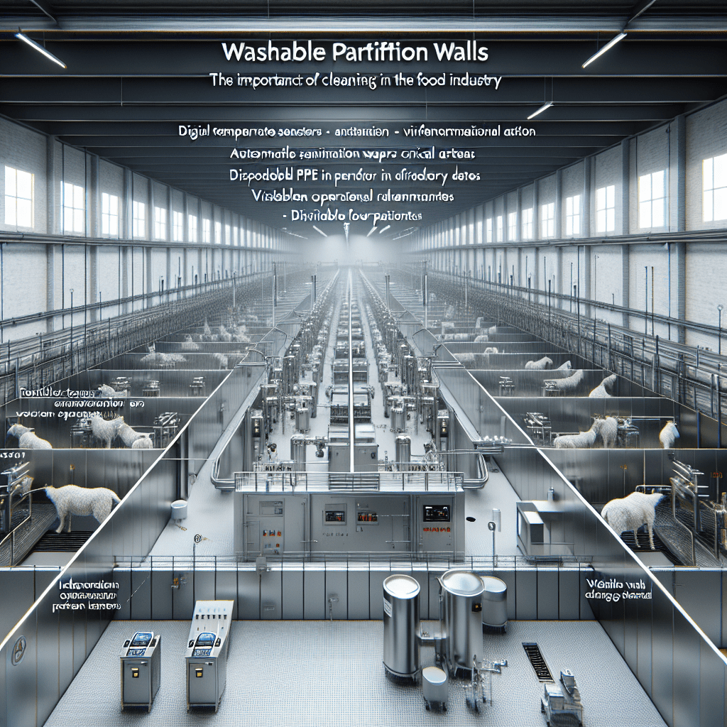 Paredes Divisórias Laváveis: A Importância da Limpeza na Indústria Alimentícia 1 Paredes Divisorias Lavaveis A Importancia da Limpeza na Industria Alimenticia