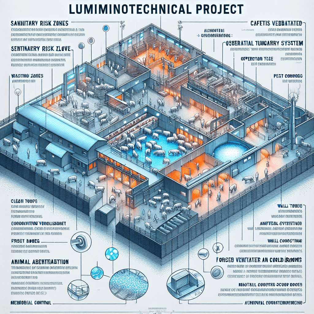 Projeto Luminotecnico para Sala de Abate Como a Iluminacao Impacta a Seguranca