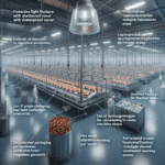 Proteção de Luminárias com Tampa Antiestilhaço: Segurança em Ambientes Críticos