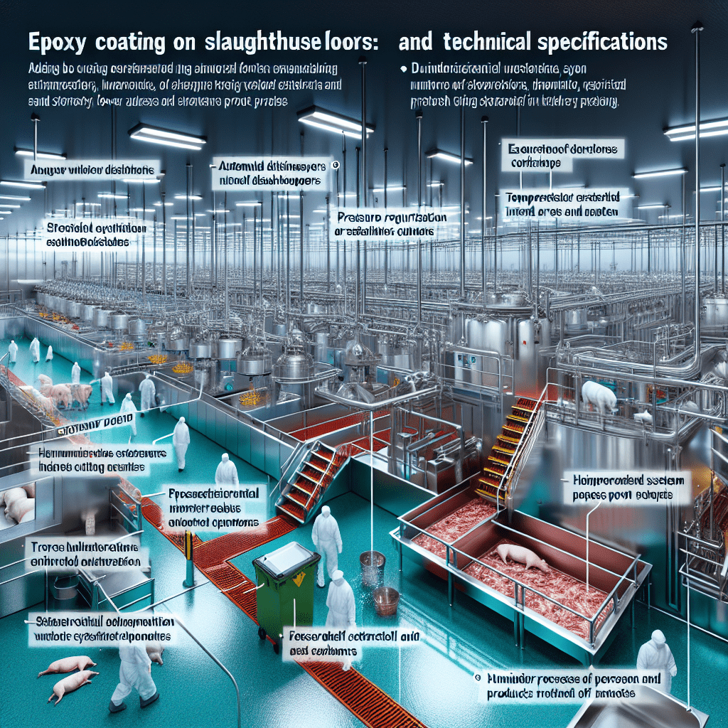 Revestimento Epoxi em Pisos de Abatedouros Vantagens e Especificacoes Tecnicas
