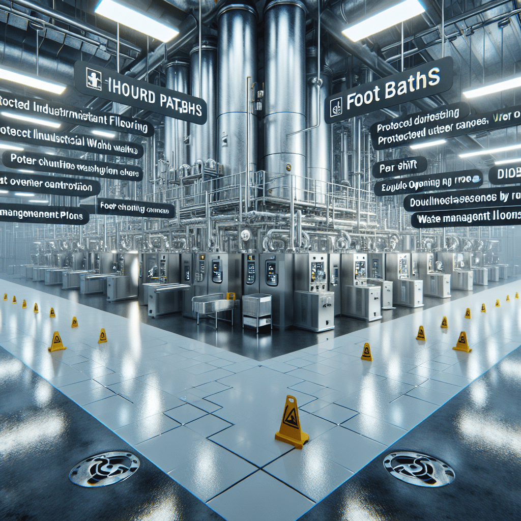 Rodolúvio em Acessos Internos: Segurança e Praticidade em Ambientes Industriais 1 Rodoluvio em Acessos Internos Seguranca e Praticidade em Ambientes Industriais