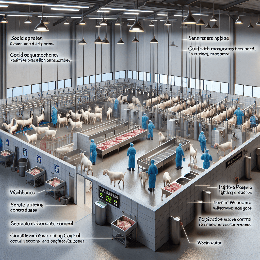 Sanitização entre Turnos: Práticas Necessárias em Abatedouros de Caprinos 1 Sanitizacao entre Turnos Praticas Necessarias em Abatedouros de Caprinos