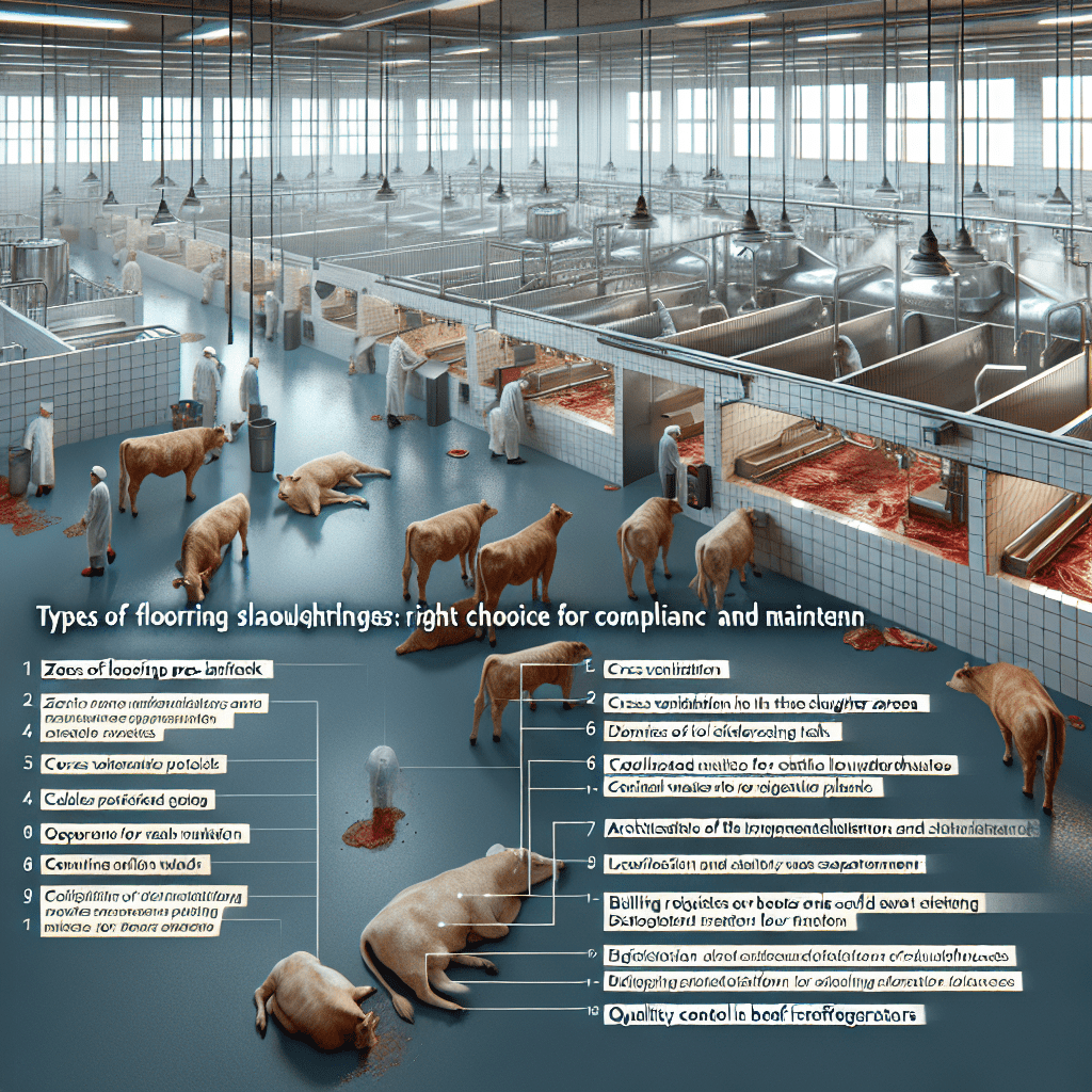 Tipos de Piso para Abatedouros de Bovinos: Escolha Certa para Conformidade e Manutenção 1 Tipos de Piso para Abatedouros de Bovinos Escolha Certa para Conformidade e Manutencao