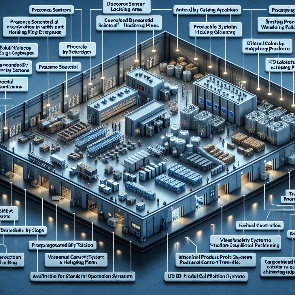 Travamento de Portas de Camaras com Sensores Seguranca Maximizando na Armazenagem