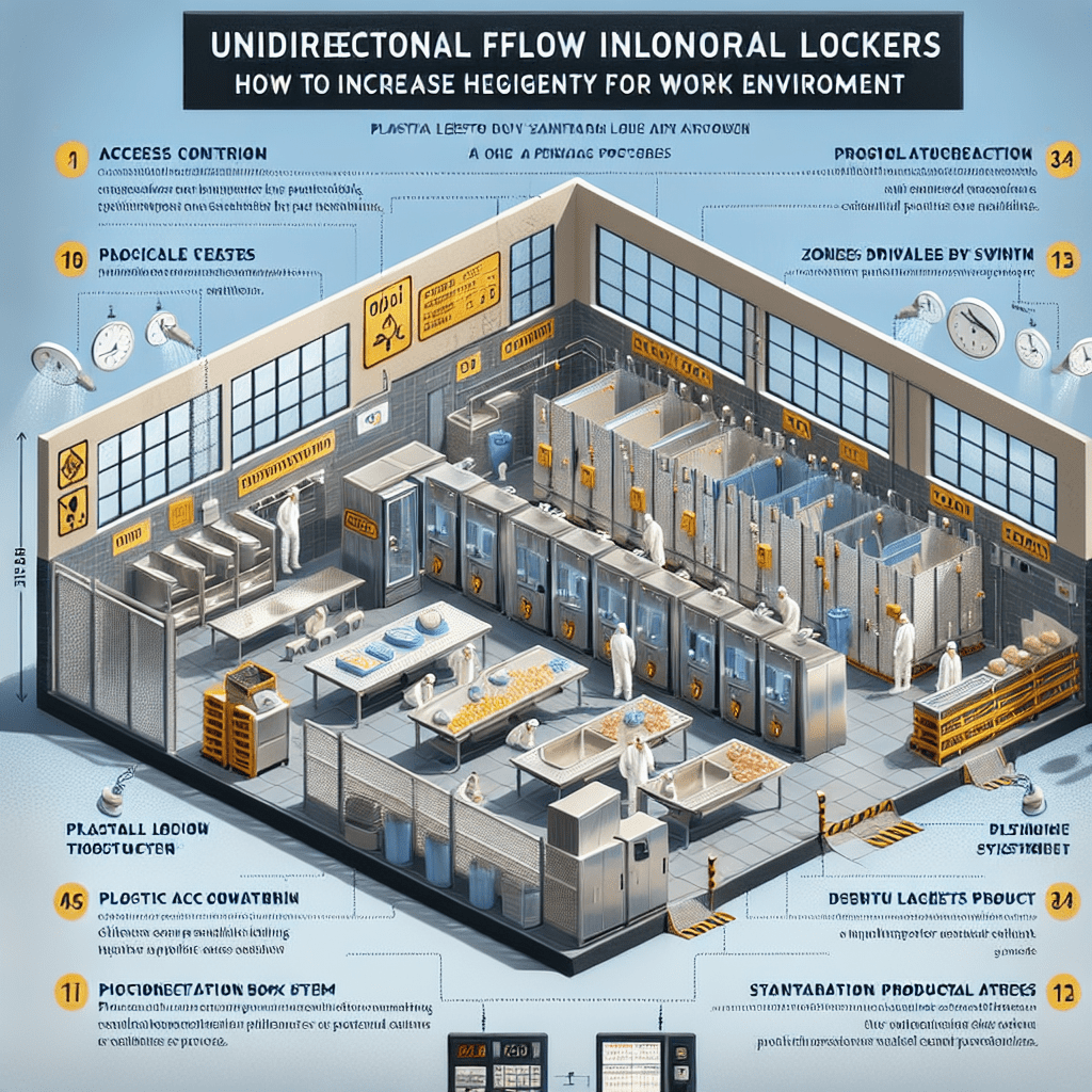 Vestiarios com Fluxo Unidirecional Como Aumentar a Higiene em Ambientes de Trabalho