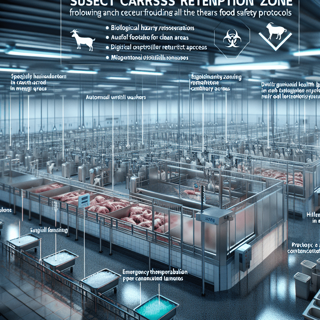 Zona de Retencao para Carcacas Suspeitas Protocolos de Seguranca Alimentar