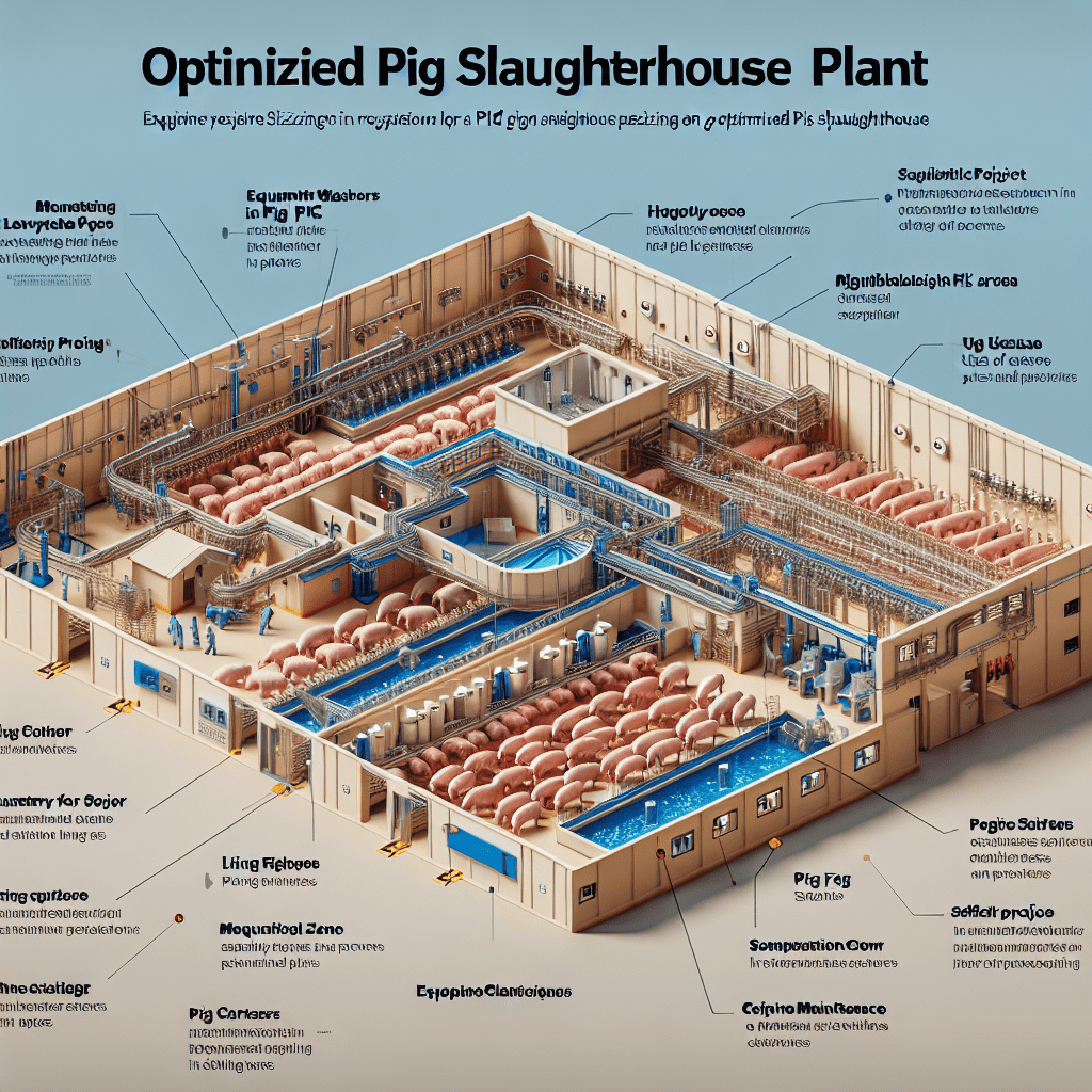 Zoneamento de Areas Otimizando a Planta de Frigorificos de Suinos