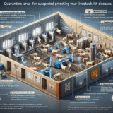 Área de Quarentena para Animais Suspeitos: Protegendo sua Produção de Doenças