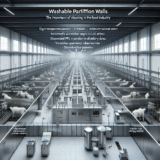 Paredes Divisórias Laváveis: A Importância da Limpeza na Indústria Alimentícia