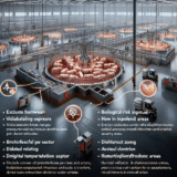 Sinalização de Risco Biológico: Como Implementar em Frigoríficos e Abatedouros